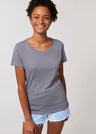 Expresser women's crew-neck sweater in organic cotton