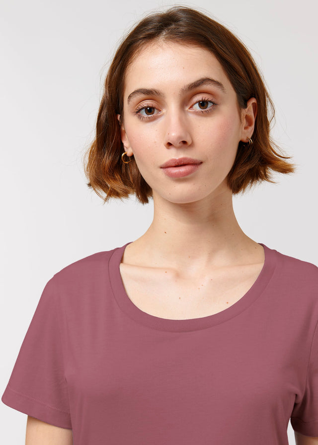 Expresser women's crew-neck sweater in organic cotton