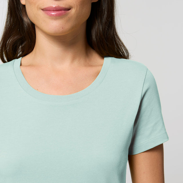 Maglia donna Expresser girocollo in cotone biologico