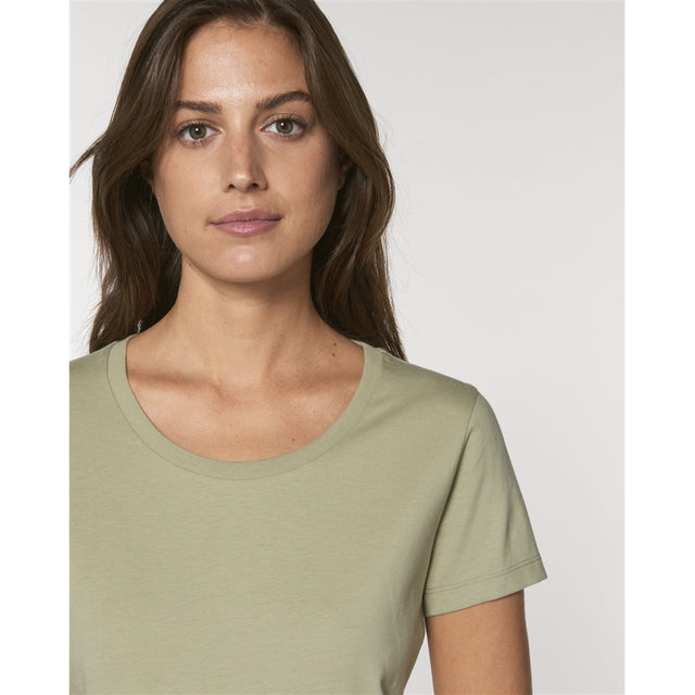 Expresser women's crew-neck sweater in organic cotton