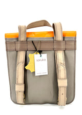 Multicolor REMI backpack in Fairtrade recycled leather