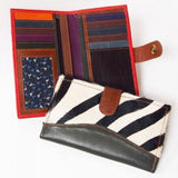 Smart women's wallet in Fairtrade recycled leather