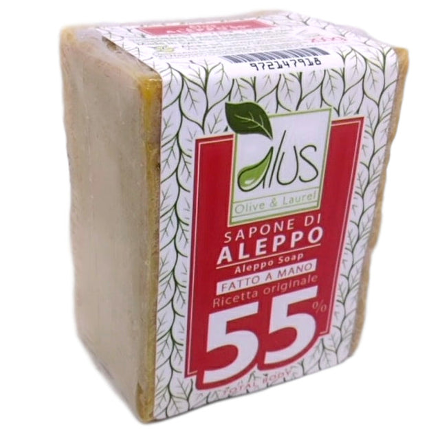 Sapone di Aleppo 55% olio di alloro