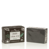 Concentrated purifying hemp and organic vegan carbon soap