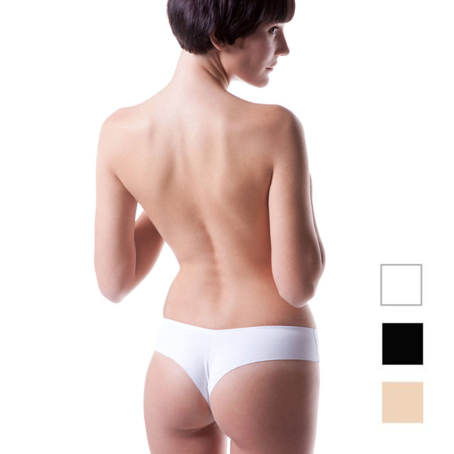 Laser Cut Brazilian Briefs in stretch cotton