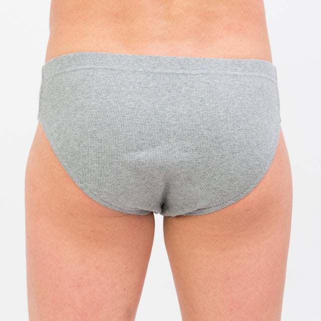 100% cotton ribbed men's briefs