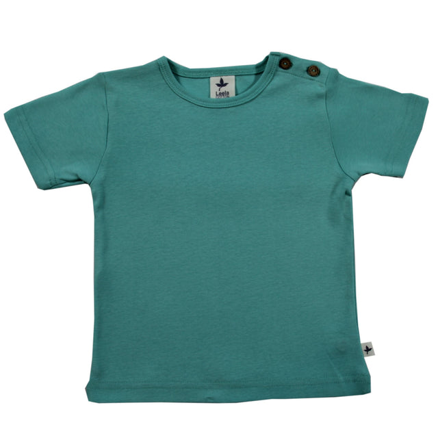 100% organic cotton T-shirt Turquoise