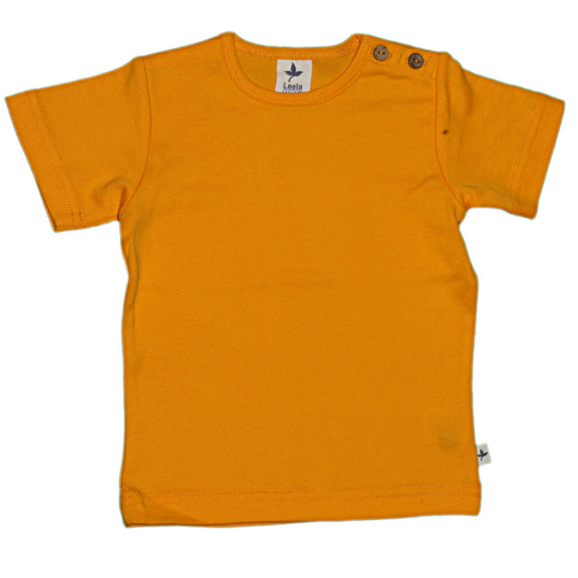 Maglietta T-shirt 100% cotone biologico Giallo Sole