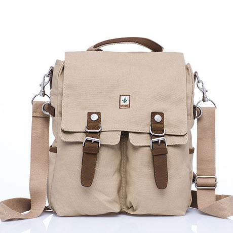 Pure hemp shoulder bag backpack