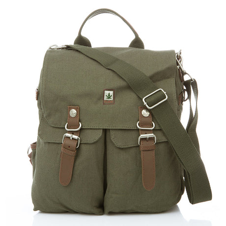 Pure hemp shoulder bag backpack