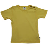 Maglietta T-shirt 100% cotone biologico Giallo Limone