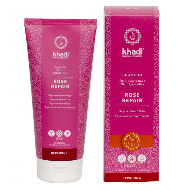 Shampoo Ayurvedico alla Rosa rigenerante e nutriente