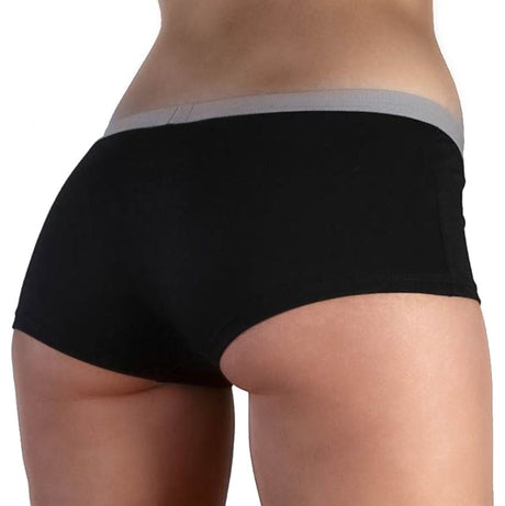 Boyshorts women's briefs in organic cotton