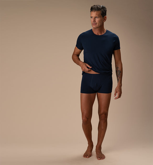 Men's boxers in beech vegetable fibre