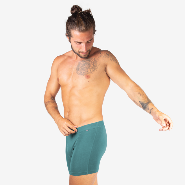 St. Luke Men's Boxers in Eucalyptus TENCEL™