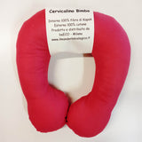 Neck pillow for children in Kapok