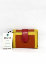 Easy wallet in Fairtrade recycled leather