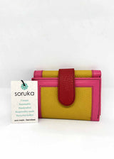 Easy wallet in Fairtrade recycled leather