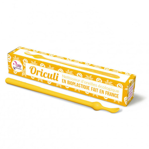 Oriculi ecological ear cleaner in bioplastic