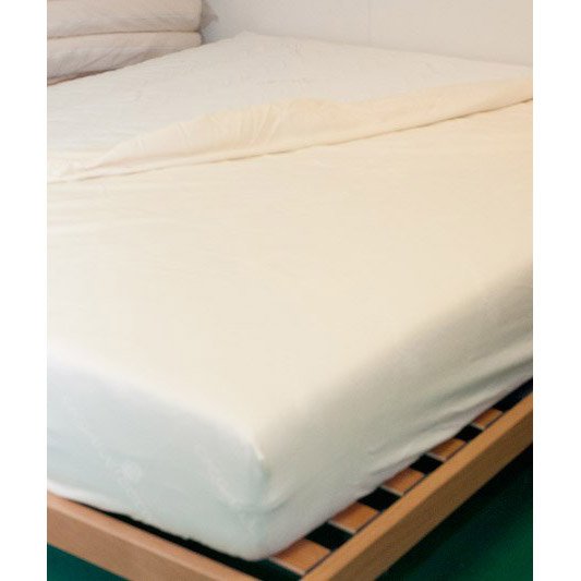 Double organic cotton mattress cover 160x200