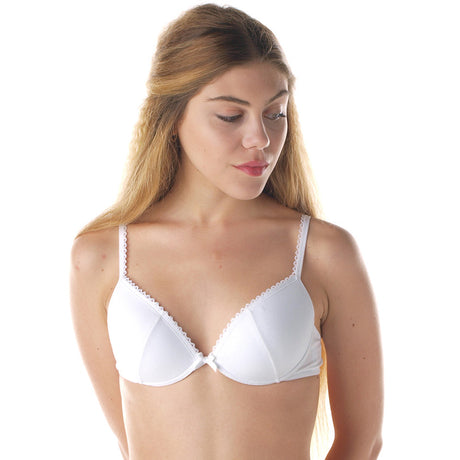 Reggiseno con coppa preformata in Modal e Cotone