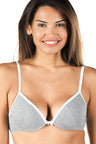 Reggiseno con coppa preformata in Modal e Cotone