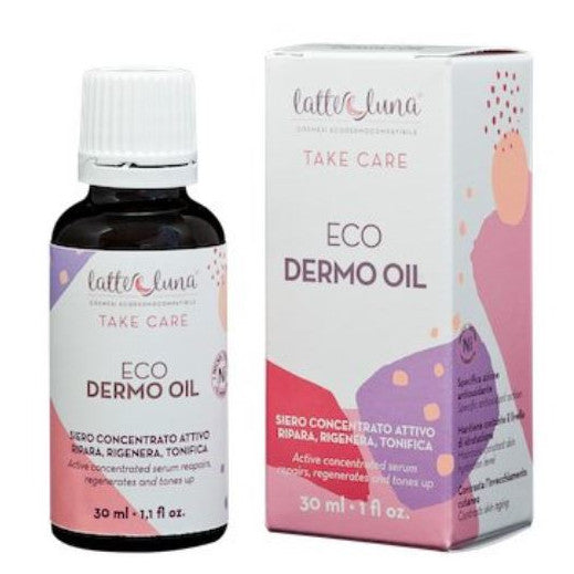 Siero concentrato attivo ECO DERMO OIL ripara rigenera tonifica