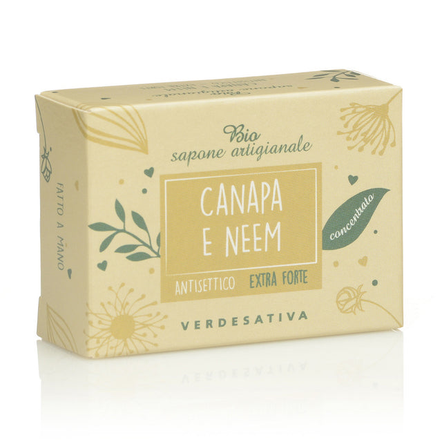 Sapone Extra Forte NEEM e Canapa Bio Vegan