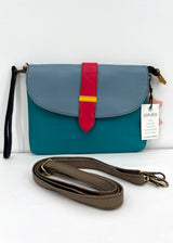 Saddle bag in Fairtrade recycled leather