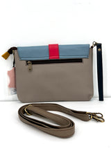 Saddle bag in Fairtrade recycled leather