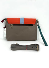 Saddle bag in Fairtrade recycled leather