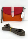 Saddle bag in Fairtrade recycled leather