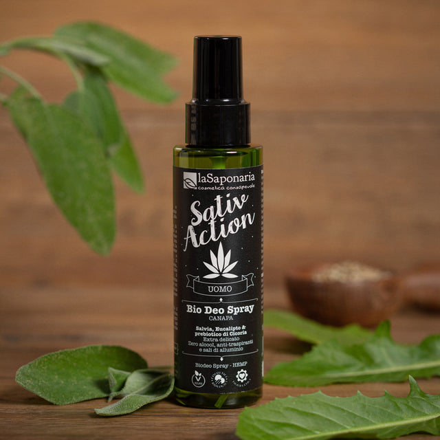 SativAction Organic Hemp Spray Deodorant