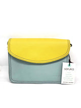 Clutch bag in Fairtrade recycled leather