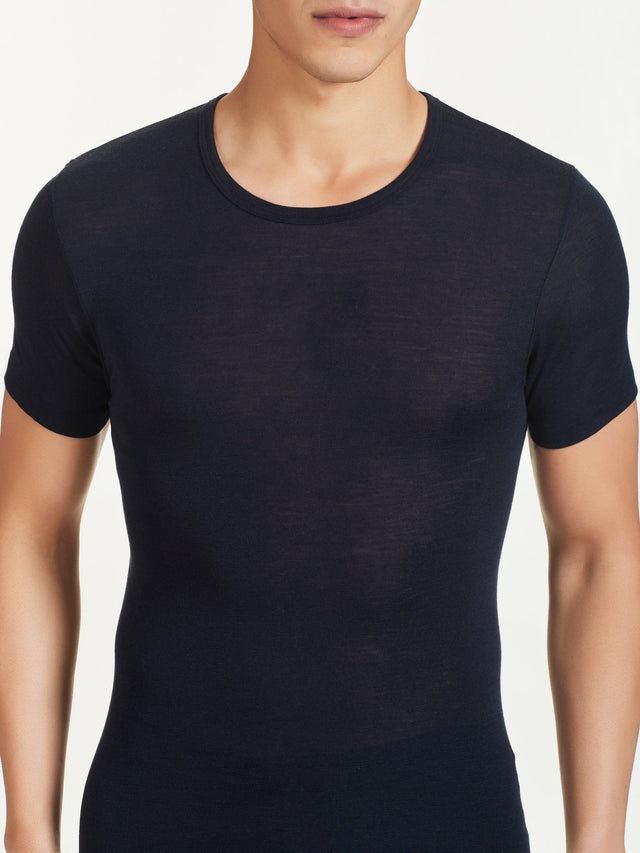 Wonder Wool t-shirt in pure anti-shrink merino wool