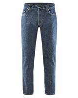 Jeans Uomo Blue Denim Rinse in canapa e cotone biologico