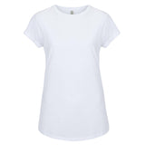 Maglia donna maniche arrotolate Salvage Recycled in cotone biologico