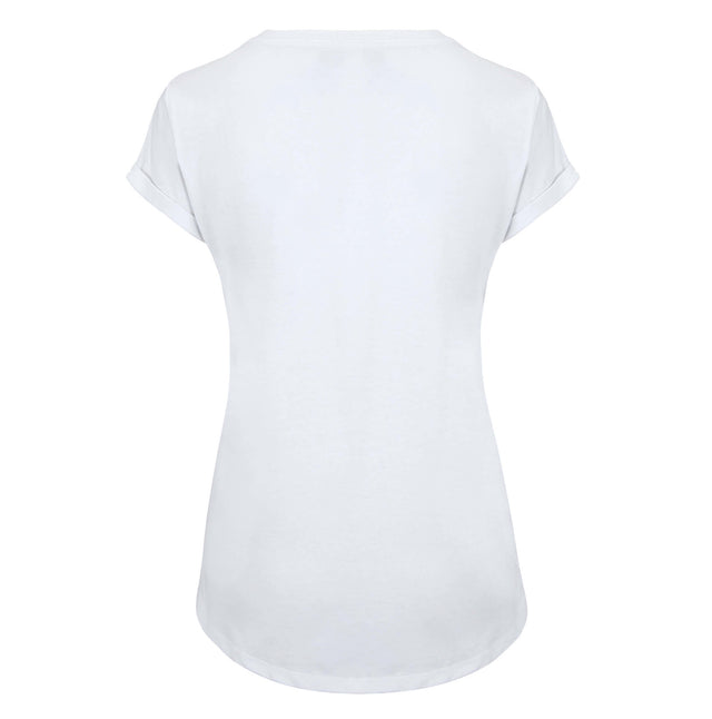 Salvage Recycled women's rolled-sleeved organic cotton t-shirt