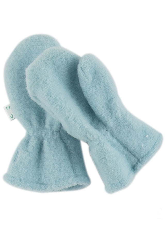 Popolini Organic Wool Fleece Kids Mittens