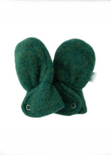 Popolini Organic Wool Fleece Kids Mittens