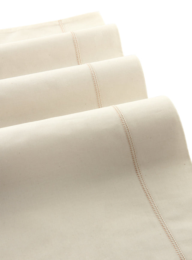 Mix&amp;Match single flat sheet in organic cotton