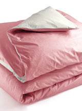 Sacco Bicolore 1/2 SQUARE duvet cover in organic cotton