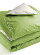 Sacco Bicolore 1/2 SQUARE duvet cover in organic cotton