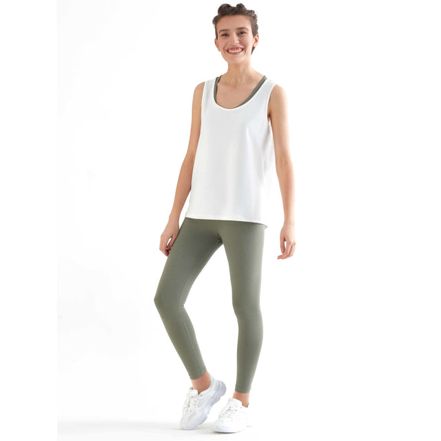 Leggings Fit Sport 7/8 in cotone biologico