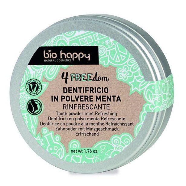 Dentifricio in polvere 4FREEdom Menta rinfrescante