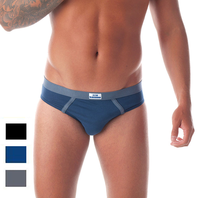 Slip Uomo con elastico rivestito in Modal e Cotone