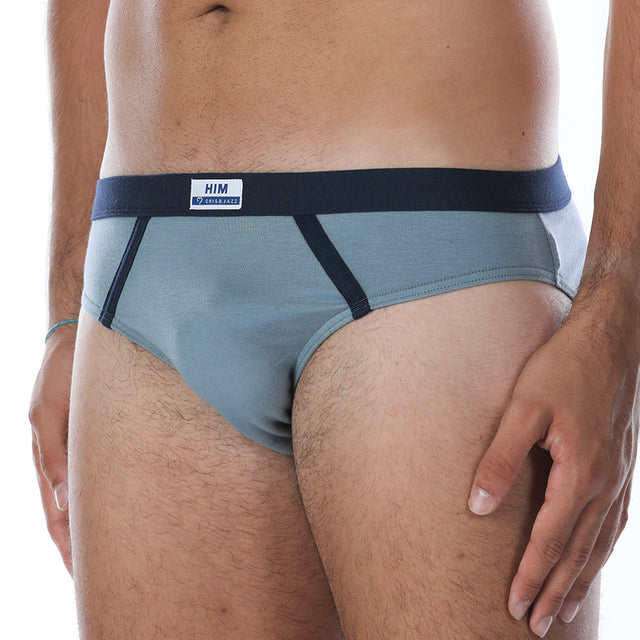 Men's briefs with elastic covered in Modal and Cotton