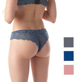 Brazilian briefs with lace in Modal and Cotton