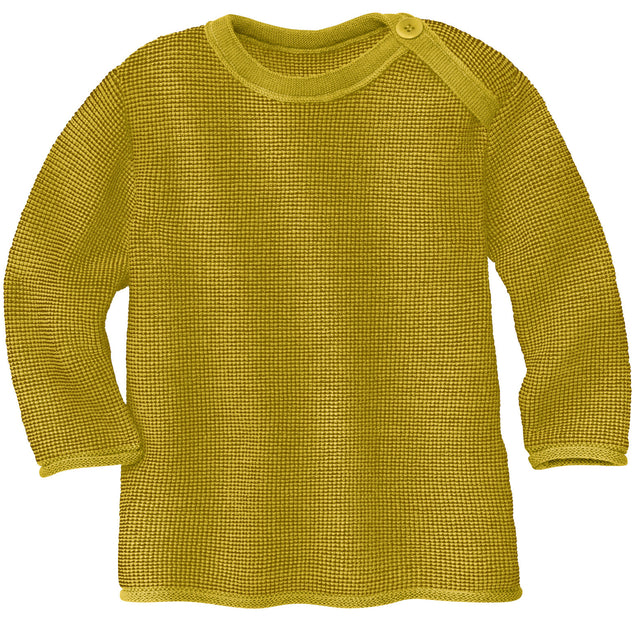 Baby Disana sweater in organic merino wool