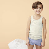 Boy's and boy's boxers in 100% organic cotton